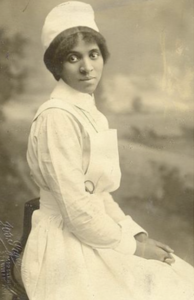 A younger Susie, still with the look of determination.